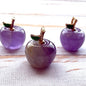 Mini pomme en pierre semi précieuses