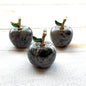 Mini pomme en pierre semi précieuses